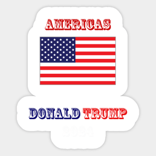 Americans For Trump 2024 Sticker